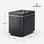 Klarstein IceCraft Eiswürfelmaschine – 12 kg/24 h mit 2 Eisgrössen & Automatischer Reinigung – Bild 2
