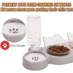 Speedy Panther 3-in-1 Katzennapf Set mit Wasserspender – Ergonomisch für Katzen & kleine Hunde – Bild 5