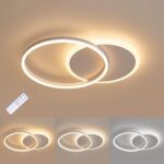 LED Deckenleuchte 36W dimmbar 3000K–6000K – Moderne Lampe 55×40 cm für alle Räume