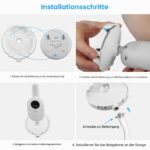 BECEMURU Monitor Halterung für Philips Avent Babyphone – Flexible Clip-Halterung mit 40 cm Reichweite – Bild 5