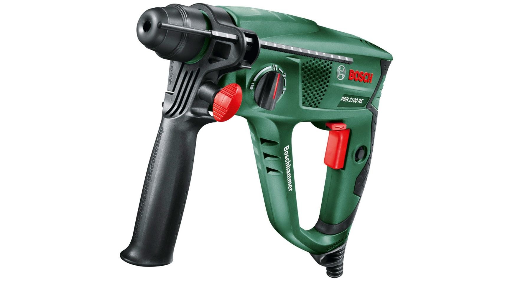 Bosch PBH 2100 RE Bohrhammer 550W – Profi-Meisselhammer mit SDS-plus für Beton & Mauerwerk