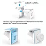 Dokon Magnetschloss Kindersicherung – 10er Set mit 2 Schlüsseln für Schränke & Schubladen – Bild 3