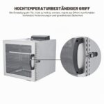42.5L Edelstahl Dehydrator OMGGYER mit LED-Steuerung – Professionelles Dörrgerät für Obst, Gemüse & Fleisch – Bild 5