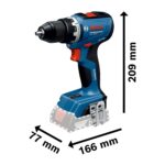 Bosch Professional GSR 18V-65 Akku-Bohrschrauber – 63 Nm Drehmoment für anspruchsvolle Anwendungen – Bild 2