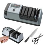 Fesatccoz Elektrischer Messerschärfer 5 in 1 – Präzises Schleifen mit LCD Display
