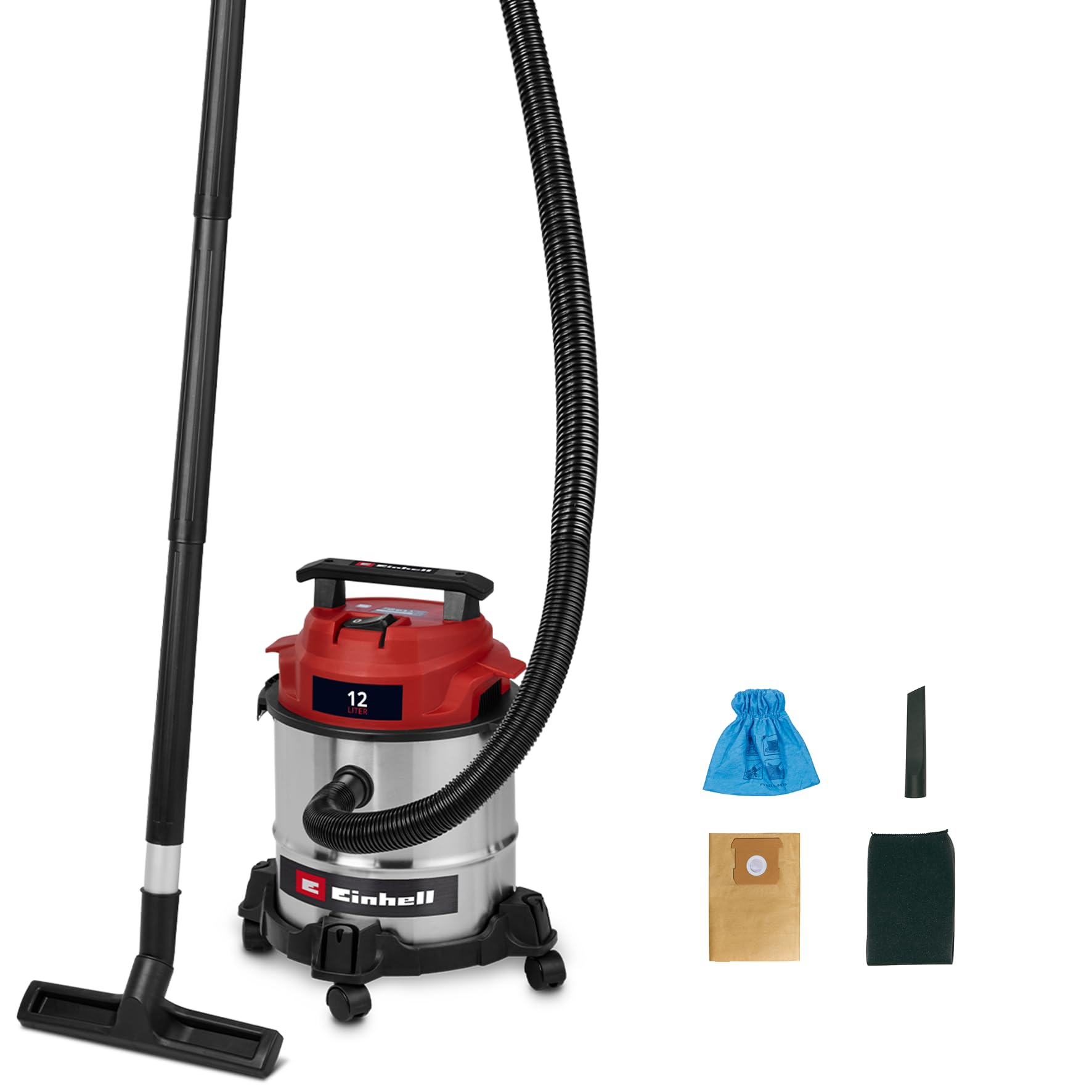 Einhell Nass-Trockensauger TC-VC 1240 S – 950 W Mehrzwecksauger für Werkstatt & Garage