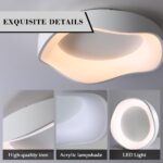 meibeileil LED-Deckenleuchte 52cm Dimmbar mit Fernbedienung – Moderne Deckenlampe 3000K-6500K – Bild 4