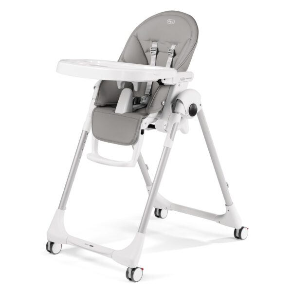 Peg Perego Prima Pappa Follow Me Ice – 7in1 Hochstuhl & Babyliege mit Rollen