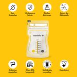 Medela Easy Pour 210 ml Muttermilchbeutel – Auslaufsicherer 100er Pack für sichere Lagerung – Bild 3