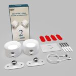 Feallive LED Wandleuchte mit Akku 2er Set – Touch Control, 360° drehbar, kabellos – Bild 2