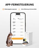 PETKIT Futterautomat mit Kamera & KI – 3L WiFi Futterspender für Katzen & Hunde – Bild 4