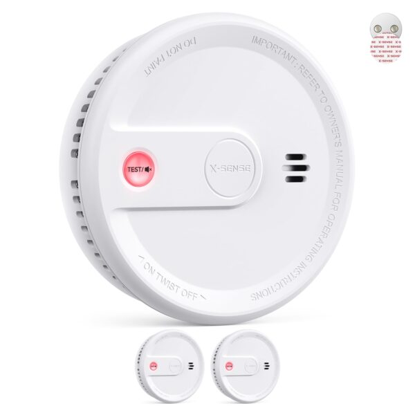 X-Sense Rauchmelder XS0G-SN 2er Set – 10 Jahre Batterie, EN 14604 zertifiziert