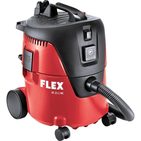 FLEX VC 21 L MC Sicherheitssauger 20 l – Werkstatt Staubsauger Klasse L mit manueller Filterreinigung