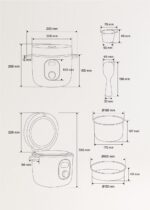 CREATE Rice Cooker Studio 2L – Programmierbarer Elektro-Reiskocher mit 10 Funktionen & Warmhalter – Bild 3