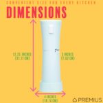 PREMIUS Kabellose Rasureiismaschine – 40 Schneekegel pro Ladung, wiederaufladbar, inkl. Rezeptbuch – Bild 3