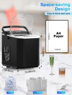FZF Eiswürfelmaschine Kompakt – 9 Eiswürfel in 6 Minuten für Zuhause & Büro – Bild 9