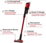 Einhell Akku-Stielstaubsauger TE-SV 18 Li-Solo – 18V Zyklonabscheider mit BOOST-Modus – Bild 4