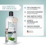 ReaVET Neemöl Shampoo 500ml – Hundeshampoo gegen Juckreiz & Parasiten – Bild 2