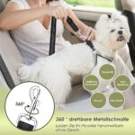 SlowTon Hundegeschirr Grösse S mit Autosicherheitsgurt – atmungsaktiv & sicher für Reisen – Bild 3