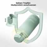 Momcozy Tragbarer Flaschenwärmer 500 ml – Schnelles Aufheizen für unterwegs, Kabellos mit USB-C – Bild 8