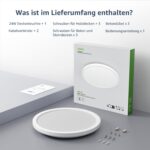 Lepro LED Deckenlampe 24W, 2400lm, 5000K Kaltweiß – IP44 Badezimmerleuchte – Bild 7