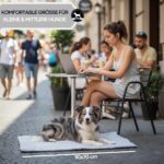 Abby&Ivy Hundedecke 90x70cm – Faltbare Reisedecke für kleine & mittlere Hunde – Bild 3