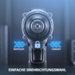 STAHLWERK Akku-Schlagbohrschrauber ASB-20 ST 20V Brushless – 60 Nm, 2-Gang, 4 Ah Li-Ion, 50-tlg. Set – Bild 6