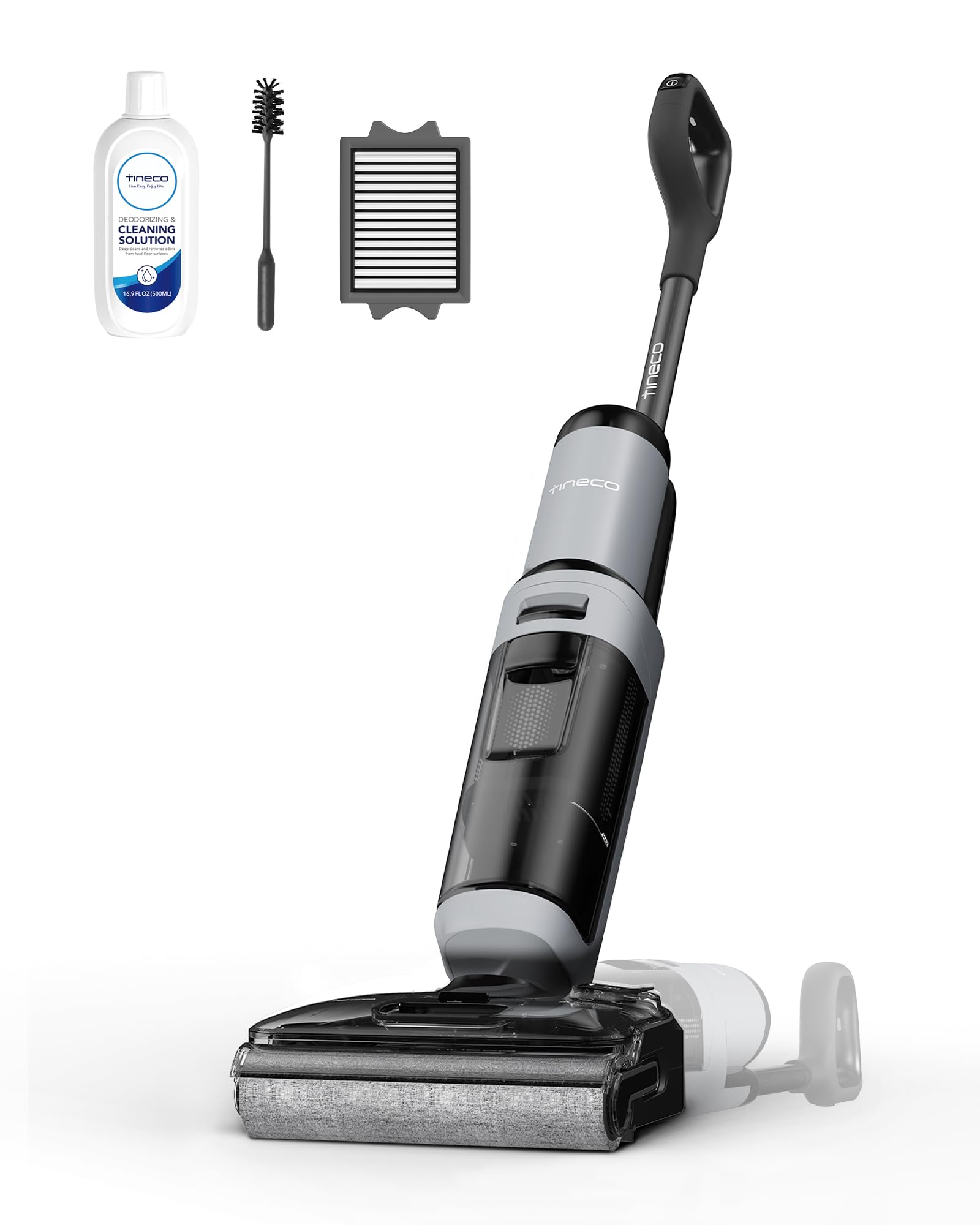Tineco FLOOR ONE i5 Stretch – 2-in-1 Nass-Trockensauger mit 20kPa Saugkraft für Haushalte