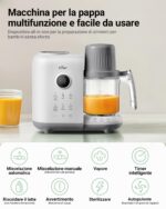 Bear 6-in-1 Dampfgarer mit Mixer – Premium Babynahrungszubereiter BPA-frei – Bild 2