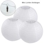 Funkeen 20er Papier Lampions Ø 20cm – Handgefertigte Lampenschirme für Hochzeit & Garten – Bild 5