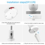 HOLACA Flexible Babyphone Halterung für Philips Avent SCD923/921/643/973 – Sichere Montage ohne Bohrer – Bild 5