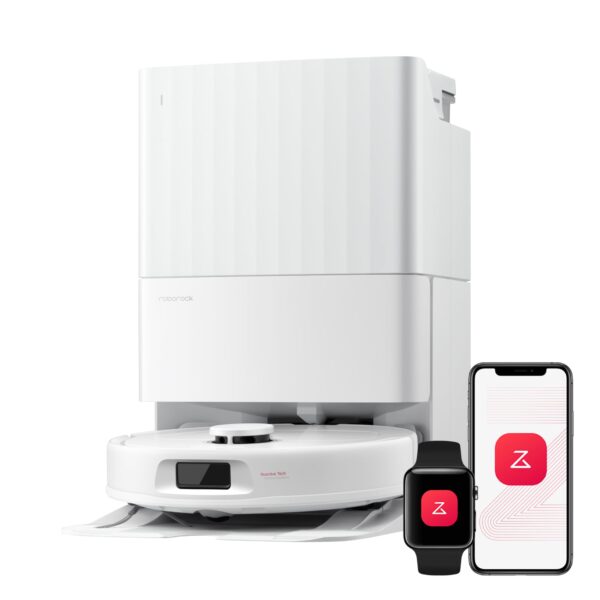 roborock Qrevo S Pro Saugroboter mit Wischfunktion – 18.500 Pa Saugkraft & 75°C Heisswater-Reinigung