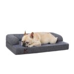 KSIIA Orthopädisches Hundebett 88x55x15cm für grosse Hunde – Waschbar & Wasserdicht