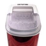 Mulano Eiswürfelmaschine Edelstahl Rot – 10-12 kg Eis täglich für Zuhause & Events – Bild 8