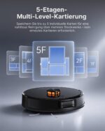 VONKO S6 Pro Saugroboter mit Wischfunktion – 8000Pa Saugkraft, LiDAR Navigation, 180 Min Laufzeit – Bild 7