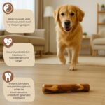 PetLove Olivenholz Kauholz 2er Pack S – Natürlicher Kauknochen für kleine Hunde & Welpen – Bild 2