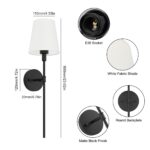 Aipsun Akku-Wandleuchte 2er Pack mit Fernbedienung – 5500mAh dimmbar für flexibles Wohnlicht – Bild 2
