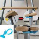 Bambus-Fusssstütze für IKEA Antilop Hochstuhl – Verstellbar & rutschsicher – Bild 4