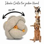 FELLBUDDY Schnüffelball für Hunde – Intelligenzspielzeug mit 8 Schlitzen – Bild 4