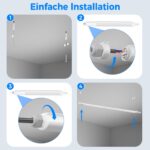 Peasur LED Feuchtraumleuchte 120cm, 36W, 3960lm – 3 Farbtemperaturen, IP65 Schutzklasse – Bild 3