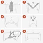 Hauck Reisebett Dream N Play Plus 120 x 60 cm – Faltbares Babybett mit Transporttasche – Bild 7