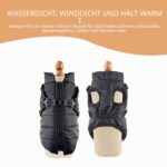 Eastlion Wintermantel für Hunde Grösse L – Wasserdicht & Warm mit D-Ring – Bild 8