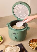 CREATE Reiskocher 3L Salbeigrün – Multifunktional mit 24h Timer & Dämpfeinsatz – Bild 3