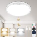 SonPen 30cm Akku LED Deckenleuchte mit Bewegungsmelder – Kabellos & IP44 Wasserdicht – Bild 2
