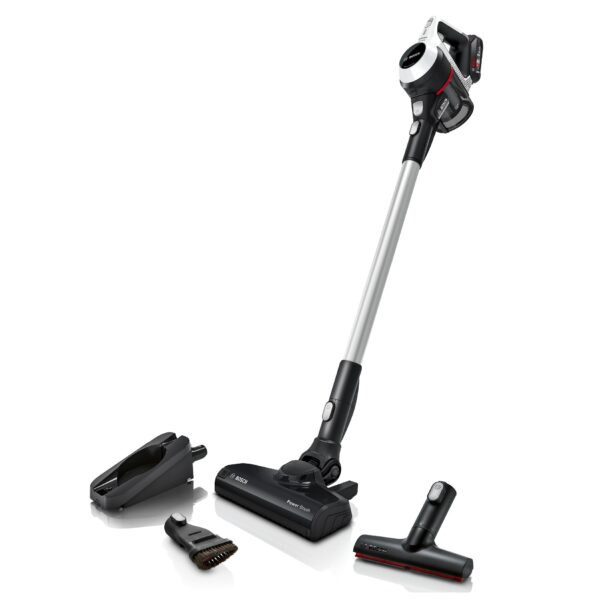 Bosch Unlimited 6 Akku-Staubsauger BCS611AM – Kabelloses Handgerät für alle Böden