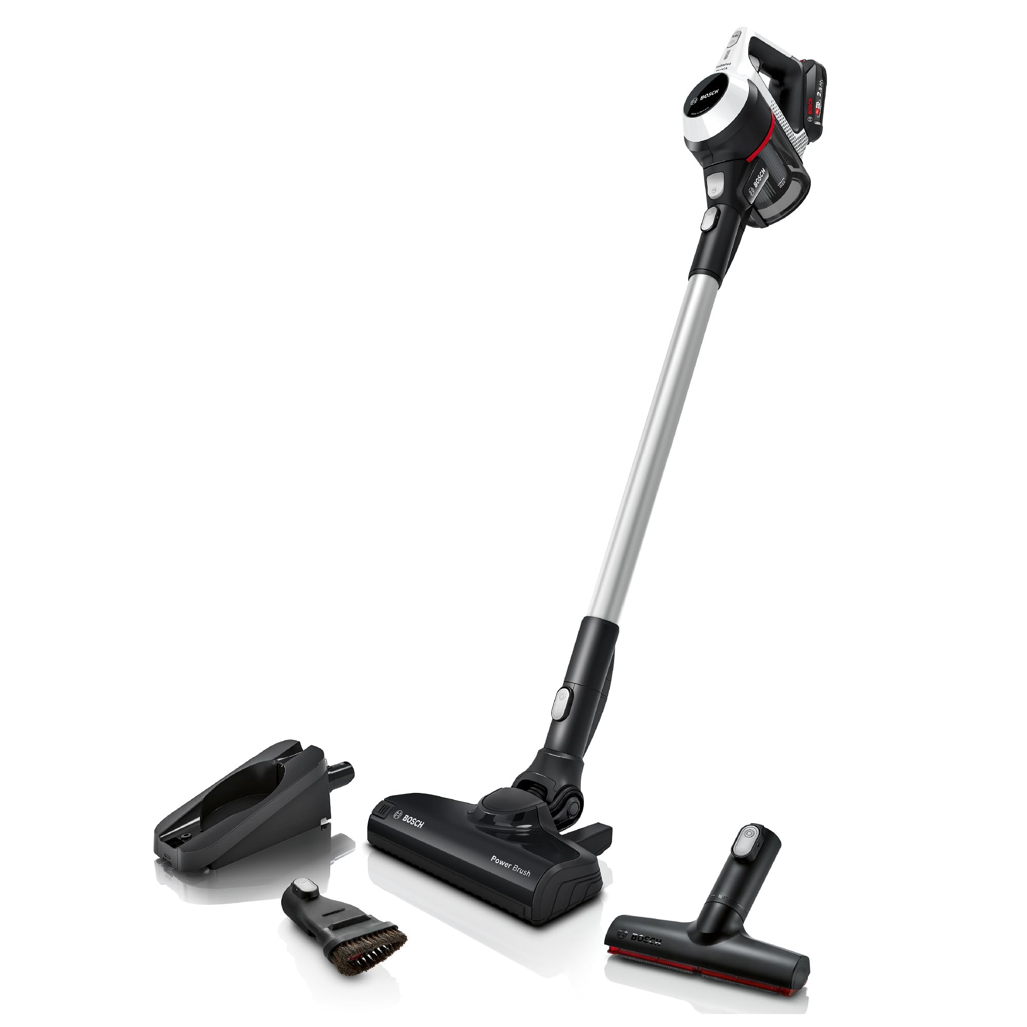 Bosch Unlimited 6 Akku-Staubsauger BCS611AM – Kabelloses Handgerät für alle Böden