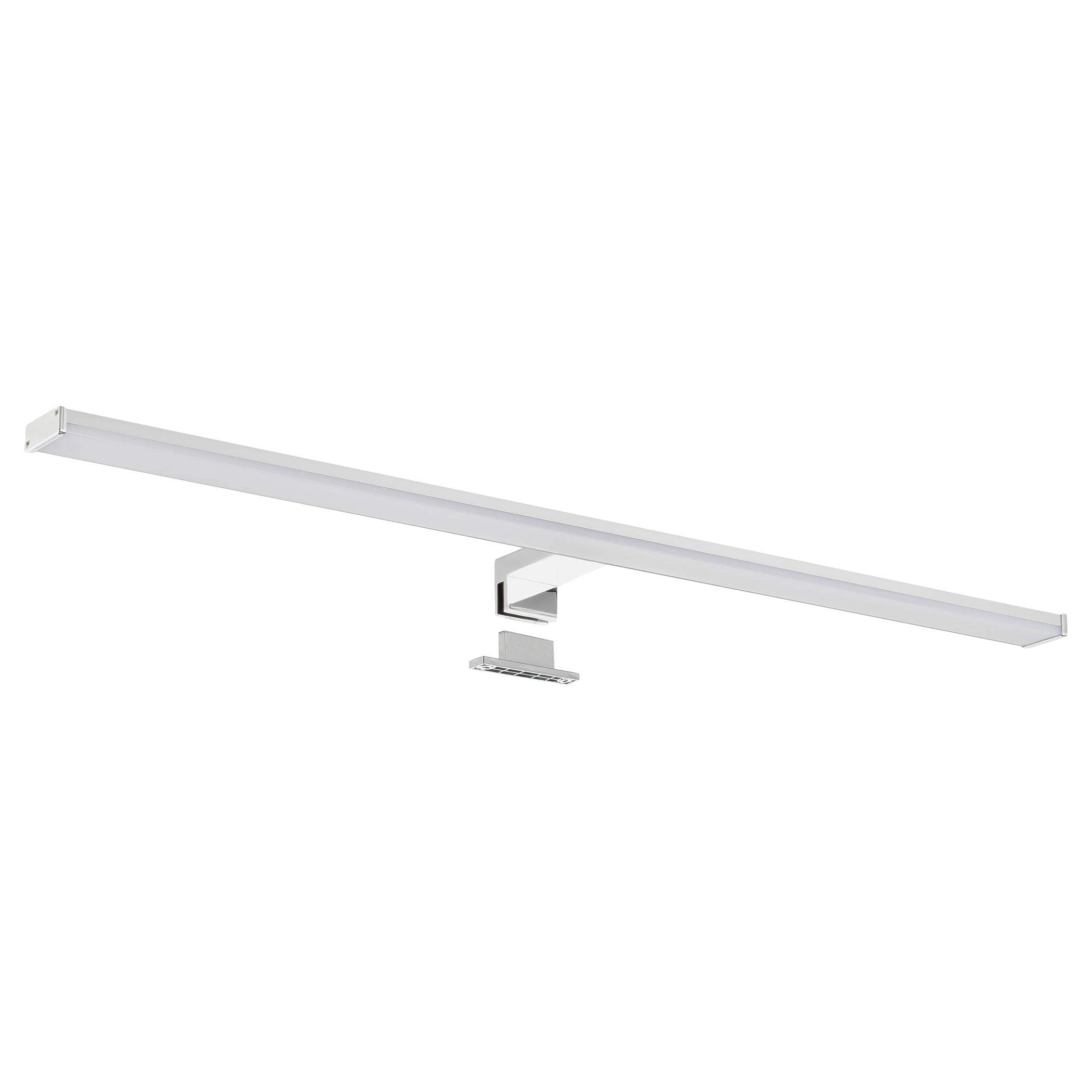 SEBSON LED Spiegelleuchte 80cm – Klemmleuchte & Schranklampe für das Bad, 1100lm, IP44