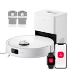roborock Q10 S5+ Saugroboter mit Wischfunktion – 10.000 Pa HyperForce für Tierhaare & Teppiche