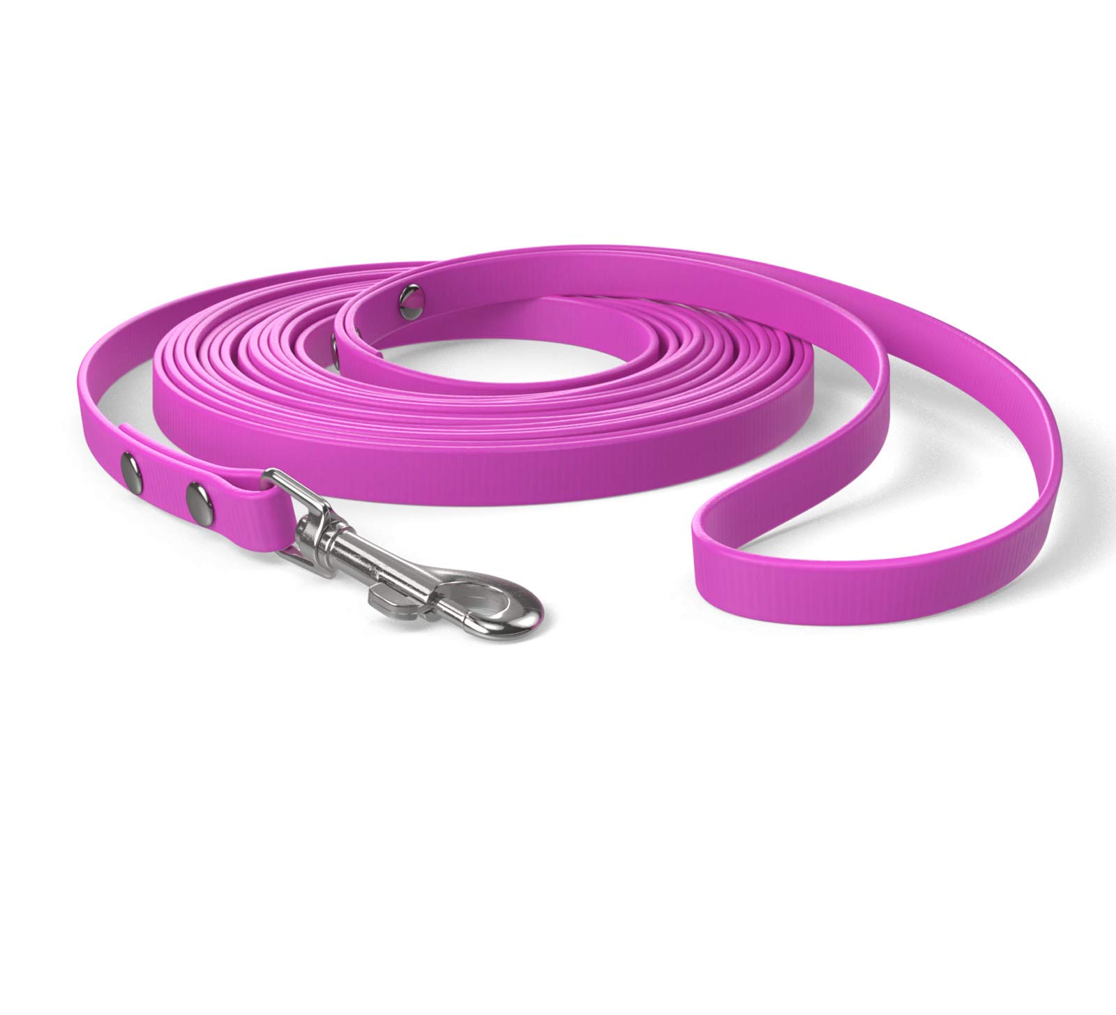 SNOOT 10m Schleppleine Magenta mit Handschlaufe – Trainings-Leine für Hunde bis 20kg