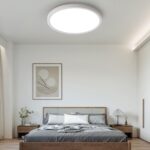 JDONG LED Deckenleuchte 54W Ø50cm – Flache Designleuchte Natürliches Weiss 4000K – Bild 4